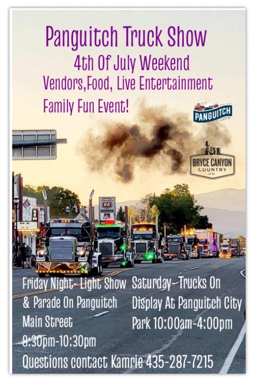 truck show flyer 2025